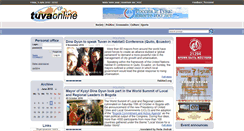Desktop Screenshot of en.tuvaonline.ru
